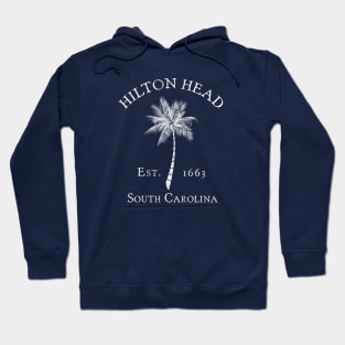 Hilton Head Island South Carolina SC Palmetto Old Style Hoodie